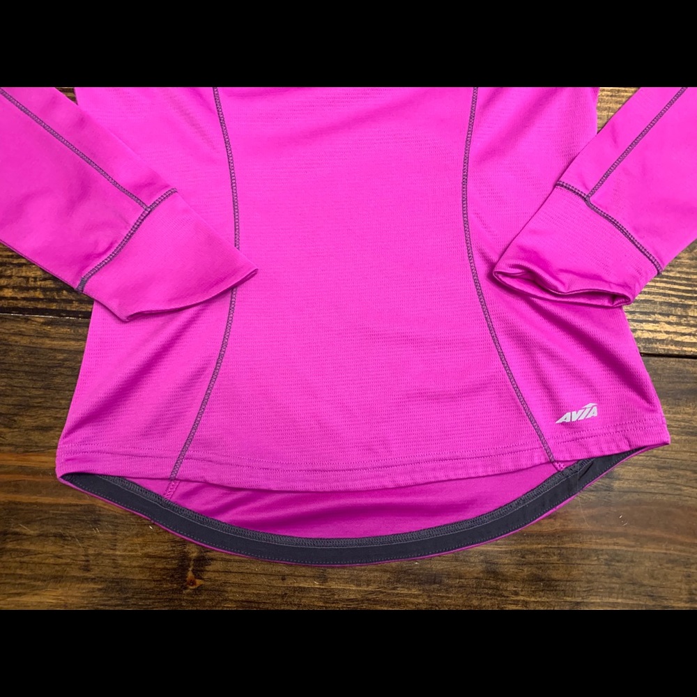 Avia Women’s Active Purple Long Sleeve Jacket (M) - Picture 3 of 11